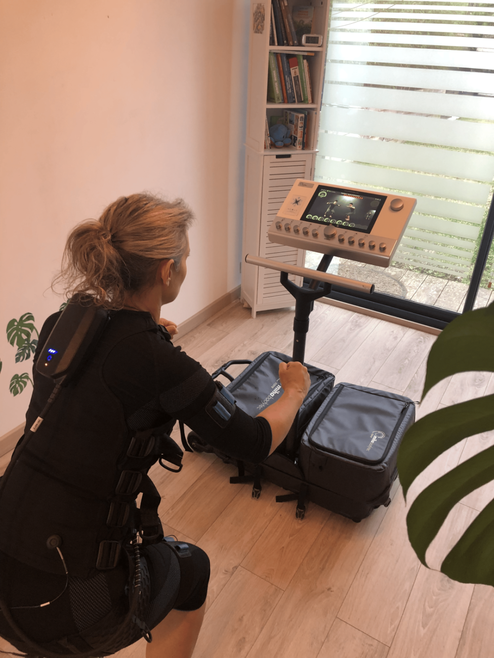 Electrostimulation à Tosse